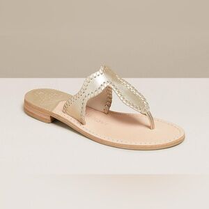 Jack Rogers | Jackie Sandal | Gold